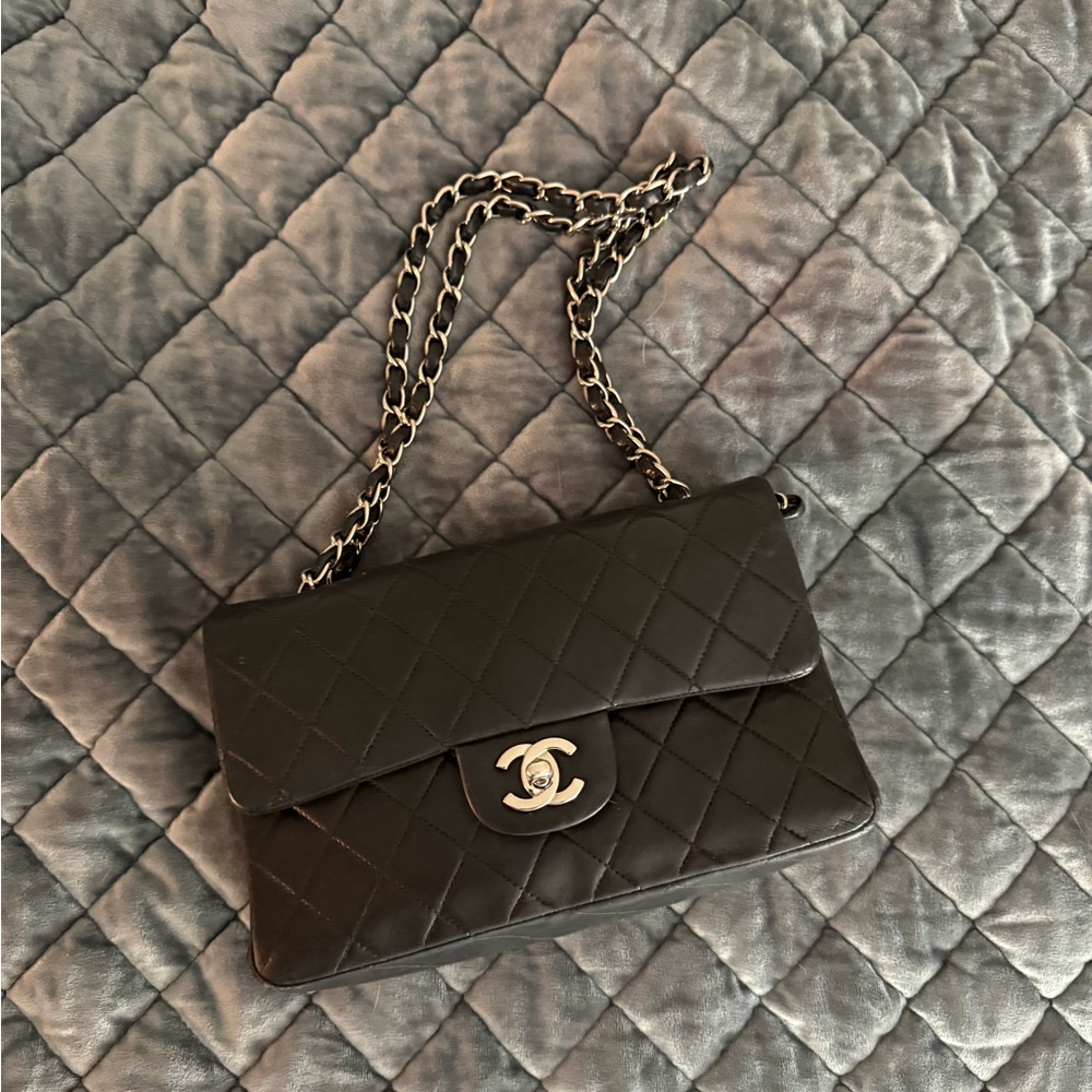 Chanel Black Quilted flap bag